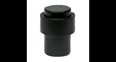Benson Deurstopper - zwart - met schroef montage - H4 x D3 cm - deurbuffer