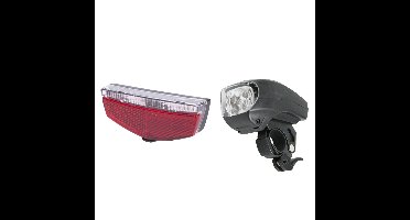 Benson Fietsverlichting set - voor/achterlicht fiets - LED