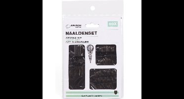Benson Naalden set - Naaispelden - 60x - diverse maten / soorten - Hobby naald en draad