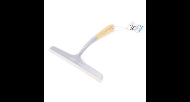 Benson Raamtrekker/wisser - bamboe handvat - douchewisser - naturel - 24 cm