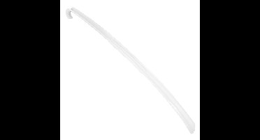 Benson Schoenlepel lang - 64 cm - kunststof - wit - met haak