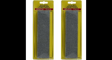 Benson Wetsteen - 2x - slijpsteen - fijn en grove korrel - 20 cm - messenslijper