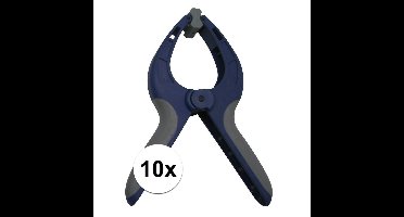 Benson Zeilklemmen / zeilclips - 10x - 9 inch/22 cm - Kunststof - Marktkraam klemmen