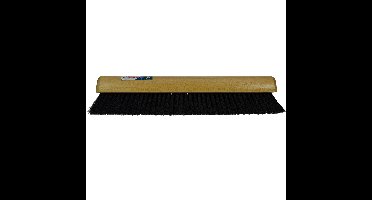 Bezemkop binnen beige FSC hout/paardenhaar 40 cm