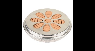 Blik met 10 citronella wierook spiralen - 14 cm - 6-12 branduren - citrusgeur
