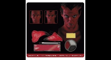 Boland Duivel schminkset - inclusief hoorntjes - volwassenen - Halloween