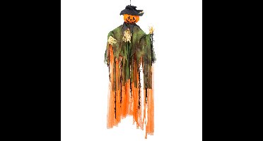 Boland pompoen pop - 100 cm - halloween - hangdecoratie - horror