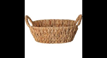 Broodmand - gevlochten riet - naturel - 30 x 25 x 11 cm