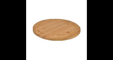 Broodplank - rond - D25 cm - bamboe - serveerplank - snijplank