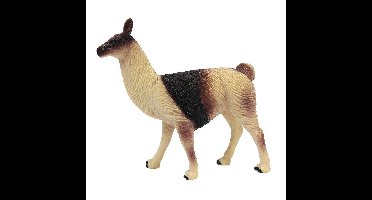 Bruine plastic lama 9 cm - Action products