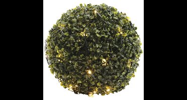Buxus kerstverlichting - 60 LED lampjes - warm wit - 35 x 35 cm - lichtnetten