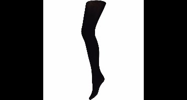Carnaval verkleed dames panty 60 denier - donkerblauw - microfiber
