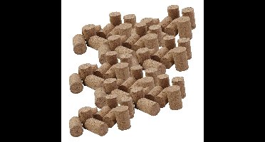 Cilindrische kurken - 100x - 4 x 2 cm - knutsel kurken - hobby en creatief