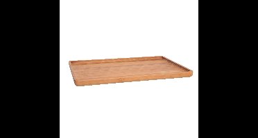 Cosy & Trendy Dienblad - bamboe - opstaande rand - rechthoek - 29 cm