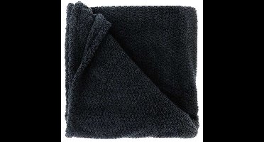 Deken/plaid Sep - zwart - polyester - 150 x 200 cm