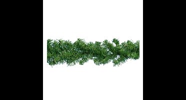 Dennenslinger/dennen guirlande - groen - 270 x 9,5 cm - PVC - 180 tips
