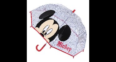 Disney Mickey Mouse paraplu - voor kinderen - blauw - D71 cm