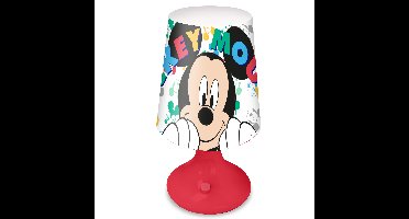 Disney Mickey Mouse tafellamp/nachtlamp 18 cm voor kinderen