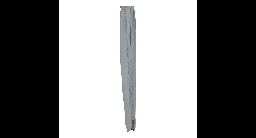 Droogmolenhoes - grijs - kunststof - 156 x 16,5 x 16,5 cm - Waterafstotend