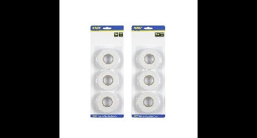 Dubbelzijdig tape 6 rollen - Action products