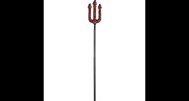 Duivel/Satan drietand met glitters 58 cm