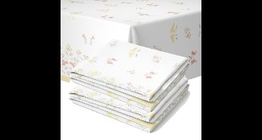 Duni Pasen tafelkleed / tafellaken - 2x - Ornament Easter - Paas print - 138 x 220 cm - papier - paa
