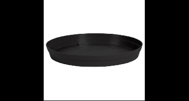 EDA Bloempot onderschaal Toscane - kunststof - antraciet - D23 cm - opvangschalen