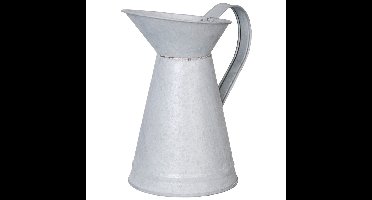 Esschert Design Bloemvaas - oud zink - 20 cm - gieter / kan - home deco