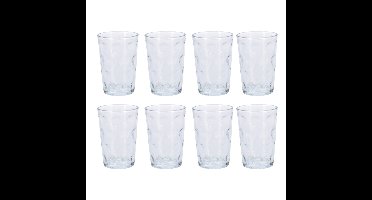 Excellent Houseware luxe drink glazen - 8x stuks - 200ml