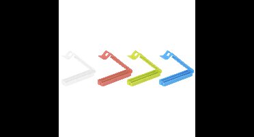 Excellent Houseware vershoudklemmen/vershoudclips - 20x - multicolor - kunststof