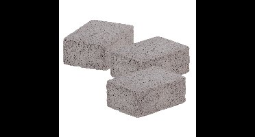 Fancy Flames BBQ Schoonmaak Steen - 6x - BBQ reinigingsblok - 10 x 7 x 4 cm