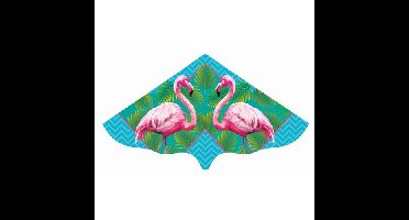 Flamingo vlieger 115 x 63 cm