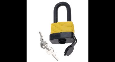 FX Tools Hangslot met sleutel - waterbestendig - 50 mm beugel - 2 sleutels -?11.5 x 6 x 3 cm