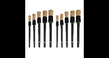 FX Tools Verfkwasten set 5delig - 2x - ronde kwasten - 5 formaten - kwasten