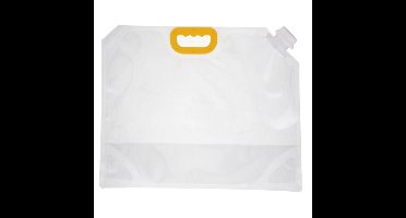 Gerimport Watercontainer - 10L - transparant - met tapkraan - opvouwbaar - jerrycan - waterzak