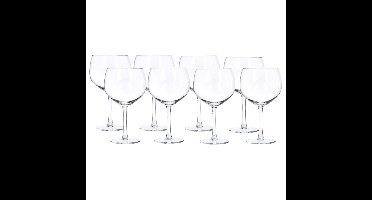 Gin en tonic glazen - set van 8x stuks - 650 ml - transparant - ballon glazen