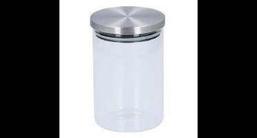 Glazen voorraadpot / snoeppot 800 ml