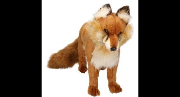 Hansa Knuffel vos - 40 cm - pluche - realistische knuffeldier - knuffelvos - dierenknuffel