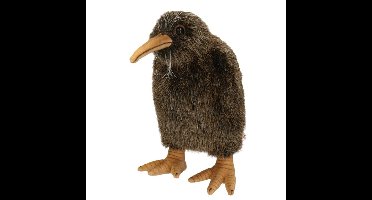 Hansa Pluche kiwi vogel - knuffeldier - 20 cm - vogel knuffeldieren