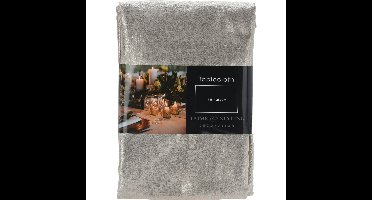 Home & Styling kerst tafellaken/tafelkleed - goud - 145 x 250 cm - rechthoekig