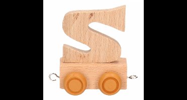 Houten letter trein S - Action products