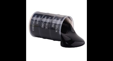 Johntoy Speelslijm - zwart - 1x 150 ml - speelgoed slijm - 5,5x8 cm - horror slijm