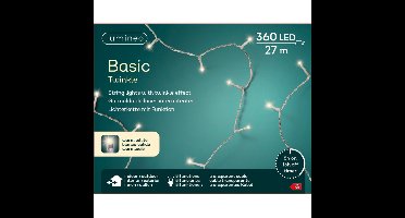 Kerstverlichting - warm wit - 480 led lampjes - 3600 cm - inclusief timer