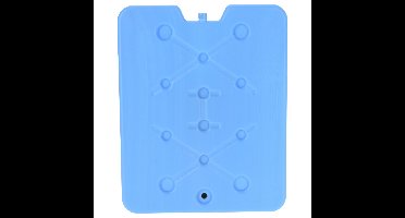 Koelelement Ice Pack - blauw - plat - polyethyleen - 900 gram - 32 x 25 x 1 cm