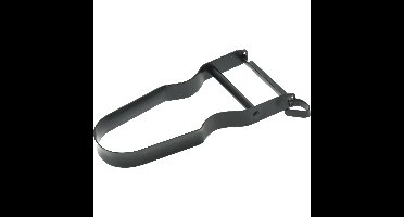 Kook/keuken gerei - schilmes/dunschiller - zwart - RVS - 11 x 5 x 1 cm