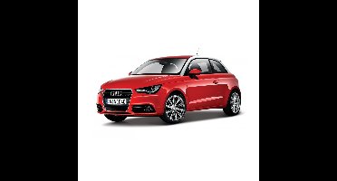 Modelauto - Audi A1 - rood - 16 cm - schaal 1:24 - speelgoedauto