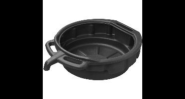 Olieopvangbak - zwart - kunststof - 15 liter - met schenktuit