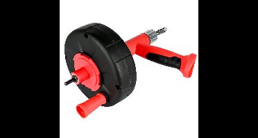 Ontstoppingsveer / Rioolveer - Boormachine aangedreven - 7.6 meter - metaal/kunststof