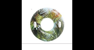 Opblaasbare palmbomen zwemband/zwemring 97 cm
