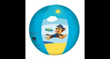 Paw Patrol strandbal - 29 cm - vinyl - opblaasbaar - speelgoed - waterspeelgoed